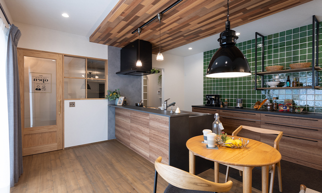 2人で楽しむヴィンテージ感溢れる平屋