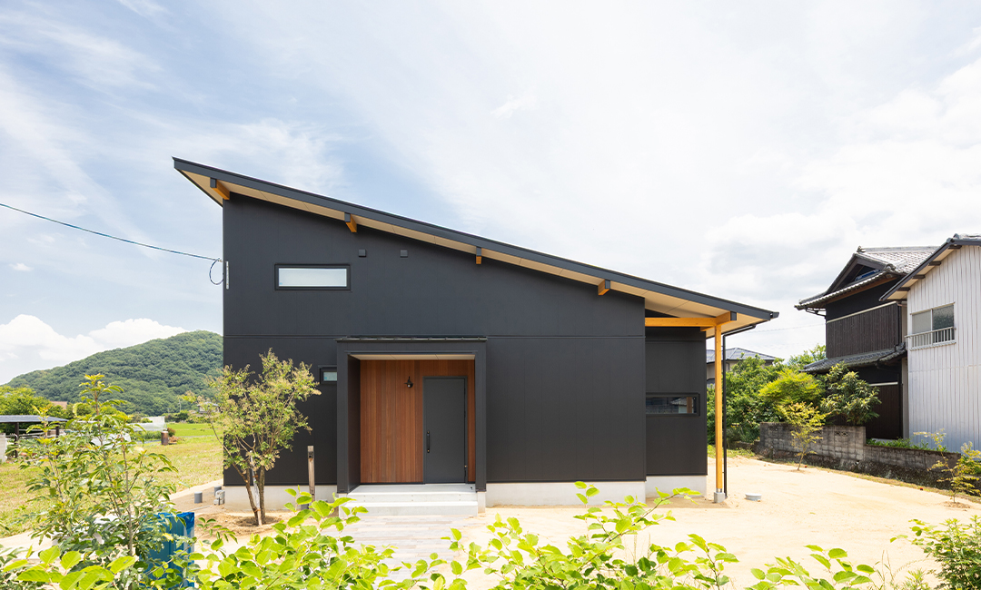 ネコちゃんと暮らす半平屋